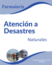 Formulario Atención a Desastres