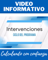 Video informativo - Calculando con Confianza