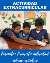 Formato de proyecto de Actividad extracurricular