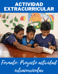 Formato de proyecto de Actividad extracurricular