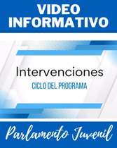 Video informativo: Parlamento juvenil