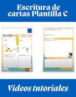 Escritura de cartas Plantilla C