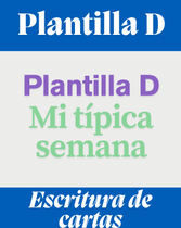 Plantilla D - Mi típica semana