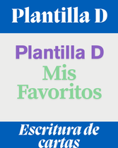 Plantilla D - Mis favoritos