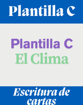 Plantilla C - El clima