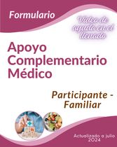 Llenado de formulario Apoyo Complementario Médico