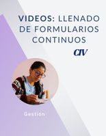 Videos: Llenado de formularios continuos
