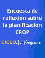 Reflexión de la Iglesia sobre la planificación (CROP)
