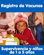 Registro de Vacunas Supervivencia y Primera Infancia 1 a 5 años.