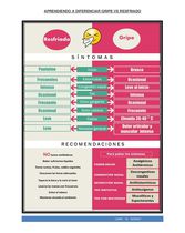 Resfrio Vs Gripe Infograma