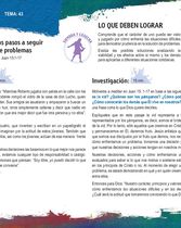 43. Evaluación de los pasos a seguir  en la solución de problemas