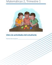 2° Primaria 1° Trimestre - Estudiante