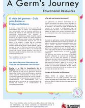 Guia para padres o cuidadores - El viaje del Germen