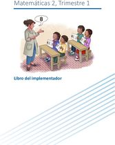 2° Primaria 1° Trimestre - Implementador