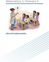 2° Primaria 3° Trimestre - Implementador