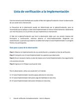 Inicie Su Negocio - Lista de verificación a la implementación