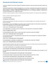 Encuesta de Línea final para varones