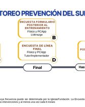 Prevención del Suicidio: Línea de tiempo-Monitoreo