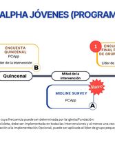 Alpha Jóvenes Quincenal: Línea de tiempo-Monitoreo