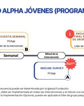 Alpha Jóvenes Semanal - Linea de tiempo - Monitoreo