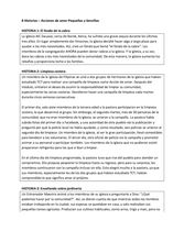 8 historias - Acciones de amor Pequeñas y Sencillas