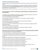 Encuesta de Línea base para mujeres