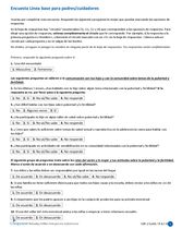 Encuesta de Línea base para padres-cuidadores